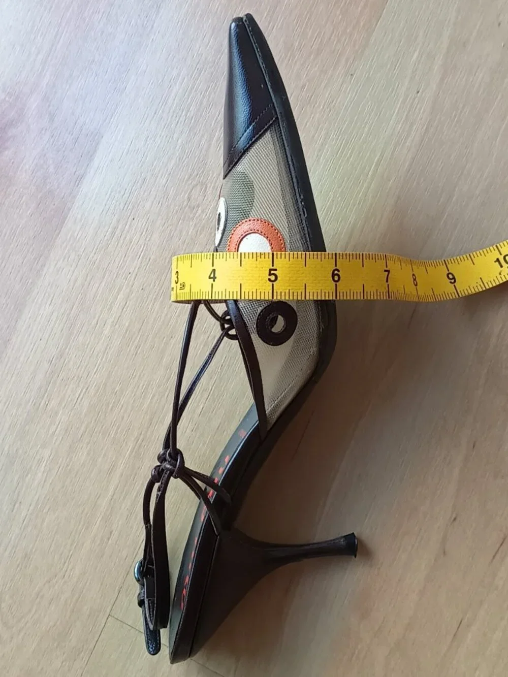 Gorgeous Vintage Miu Miu - size 39 or 8 1/2 - Picture 9 of 10
